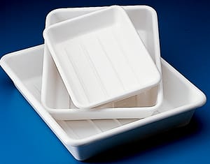 Cuvettes de laboratoire, PVC