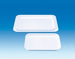 Lots de 5 Plateaux pour instruments, plats