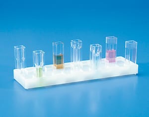 portoirs pour cuves pour spectrophotomètre