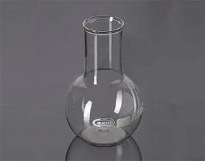 Ballon fond plat verre