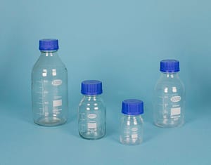 Lots de Flacons en verre avec bouchon