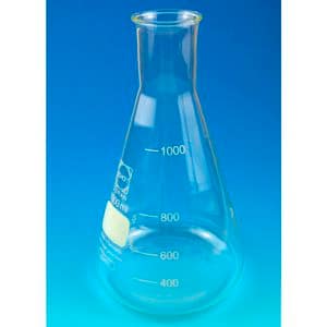 Lots d'Erlenmeyers col évasé verre